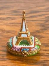 French Eiffel Tower Trinket Box