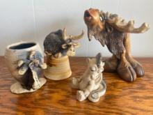 Pottery / Ceramic Animal Lot