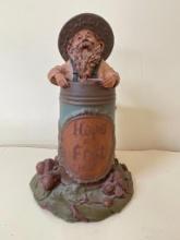 Hop's and Fest Wooden Carved Figurine (1986)
