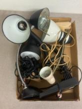 Lot of Desk Lamps