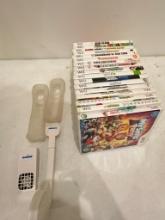 Group of WII Games in Cases