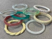 Group of 8 Composite Bracelets