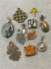 Group of Jewelry Necklace Pendants
