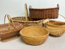 Group of Vintage Baskets
