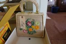 RATTAN AND CROCHET POCKETBOOK