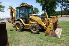 #3902 CAT 420D BACKHOE 4X4 2005 WITH NEW COMPLETE DROP IN ENGINE THE ENGINE