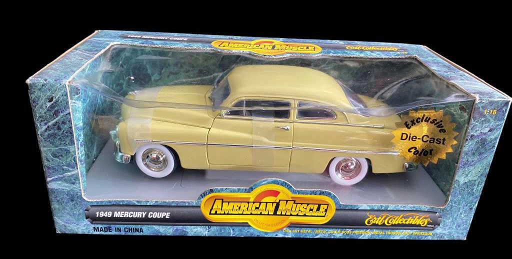 American Muscle Die Cast 1949 Mercury Coupe 1:18
