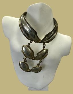 (3) Fashion Necklaces Made of Assorted Metals,