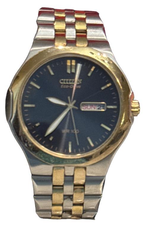 Citizen Eco Drive Two Tone Men's Watch