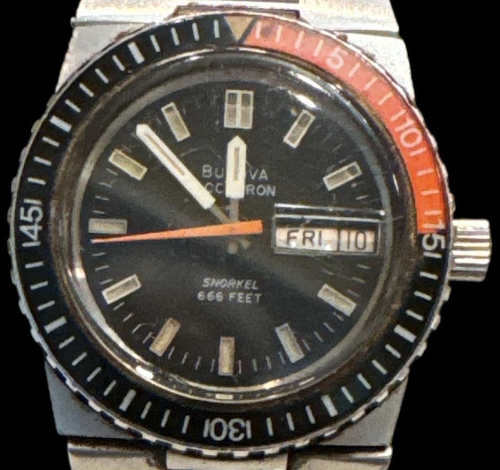 Bulova Accutron Snorkel 666 "Devil Diver" Wrist