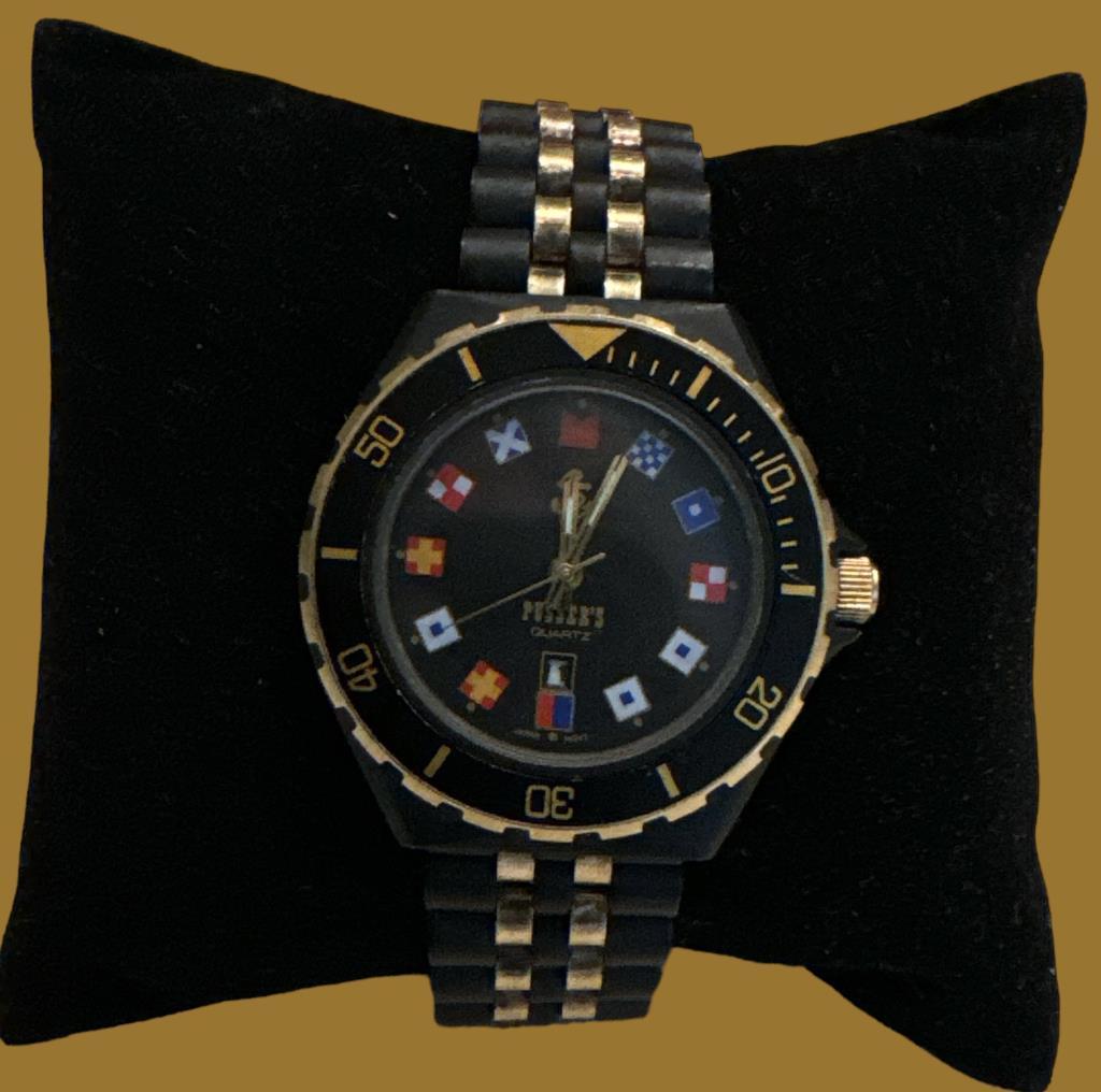 Pusser's Rum "The Admiral" Men's Watch, Water