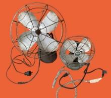 (2) Vintage Fans— Not Working
