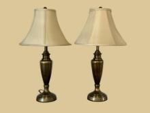 (2) Table Lamps