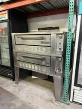 Garland 56” Double Deck Pizza Gas Oven