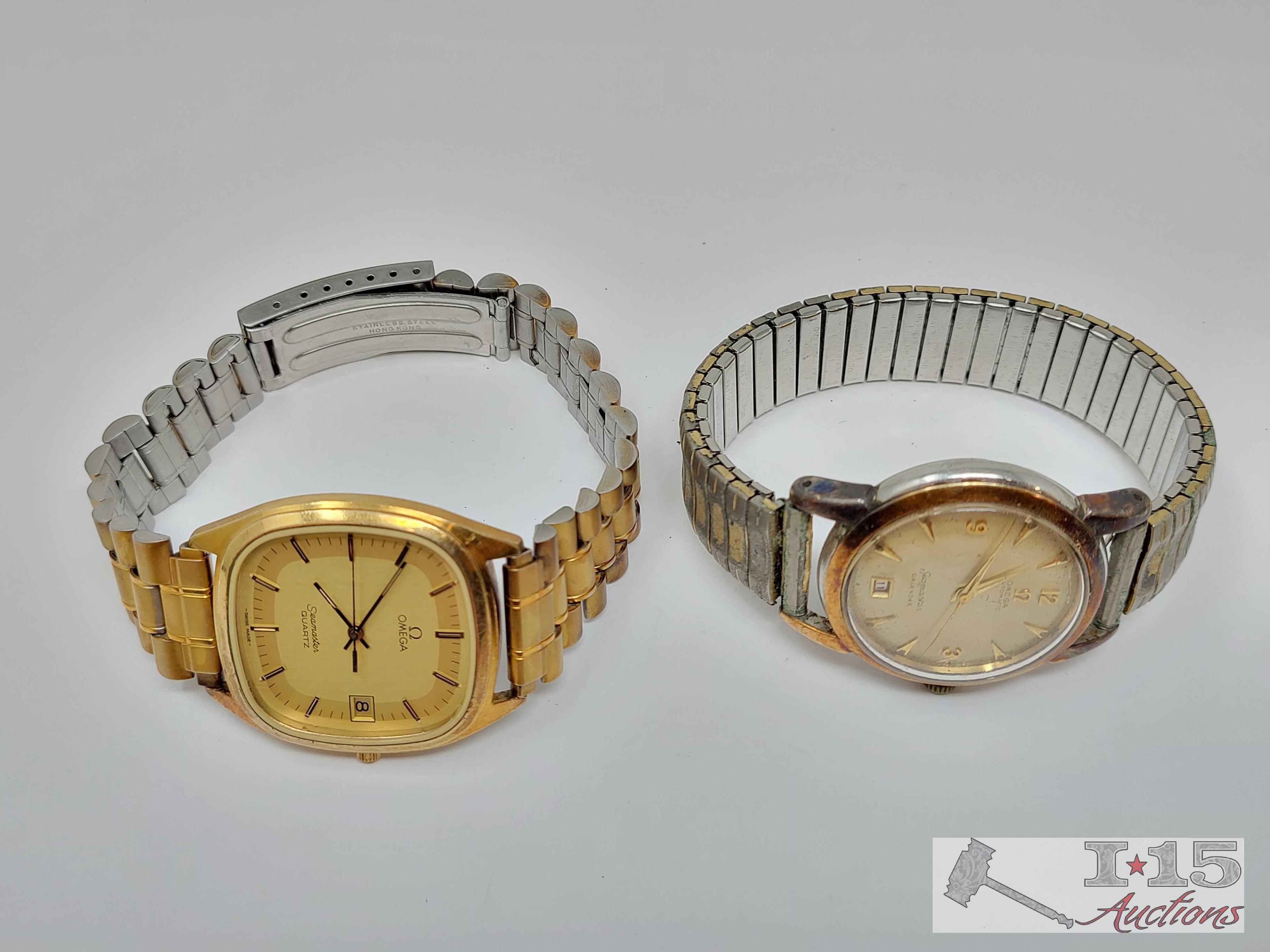 (2) Omega Watches