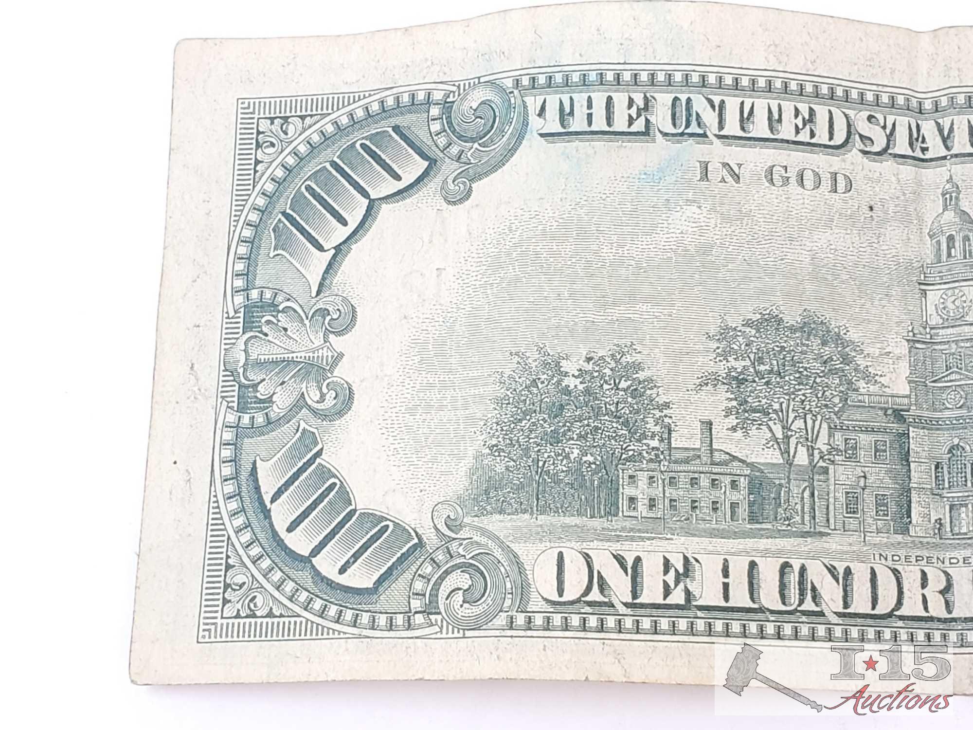 1974 Series $100 Banknote