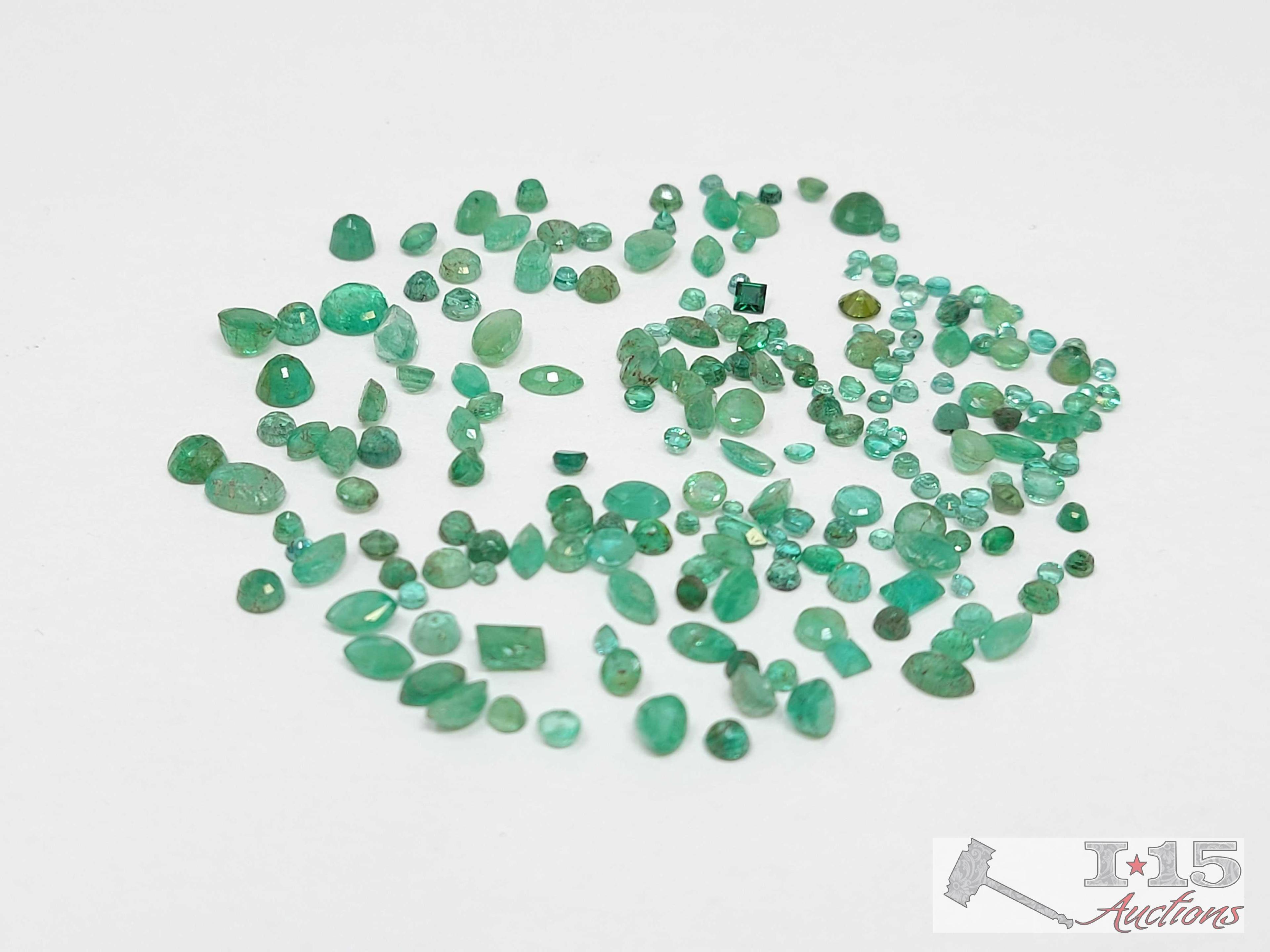 Loose Emerald Stones, 5.17g