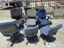 (10) Rolling Office Chairs