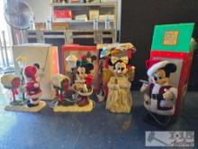 4 Disney Figurines