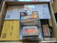 3 Boxes Of Racing Champions Cars,