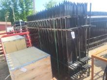 10x7 Fence Panels (20 PC)  (21) Posts/Has Some Damage