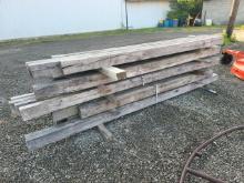 Stack of Hardwood Timbers