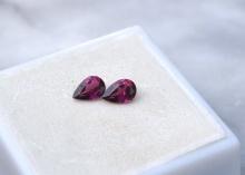 0.94 Carat Matched Pair of Pink Garnets