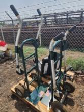 (1) Adult Rolling Chair, (2) Dolly Carts