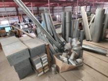 Metal Duct Pipes, Duct Fittings, Metal Boxes, Fan Propellers