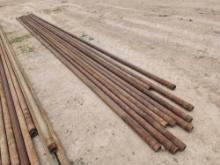(10) Oil Field Pipes 2 x 7/8