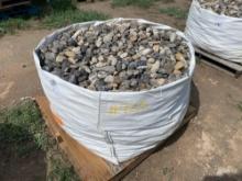 Pallet of River Rock Landscape Stones