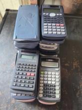 (41) Casio and TI-30Xa Texas Instruments Calculators