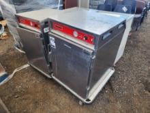 (2) Wittco Stainless/S Comm. Heated Holding/Transport Cabinets, (1) Metalfrio Slide-Door Freezer