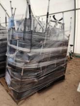 Group of Student Desks and Rolling Chairs on 2 Pallets