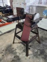 (1) Commercial Craftsman 6 x 48" Belt. 9" Disc Sander/Grinder