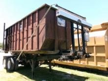 2022 CLEMENT HYD ROLL-OFF TRAILER VIN:5C2EF26B5MM011679