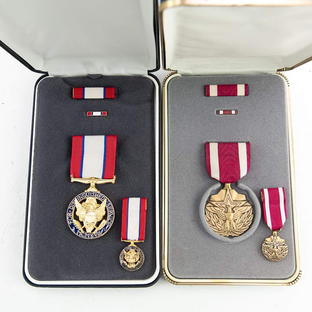 US Army Award Medal Lot-DSC DSM Silver Star