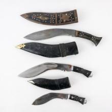 3 Kukri Knives