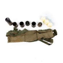 US 40mm Grenade Shell Bandoleer Lot- M118 AAI SNOT
