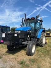 New Holland T390 Tractor W/Side mower