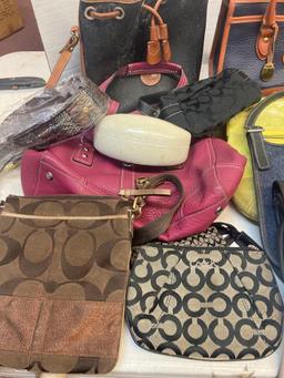 Dooney and Bourke and Coach purses not authenticated