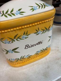 California majolica McCoy planter crocks