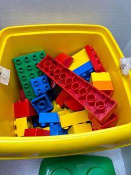 large quantity of Legos