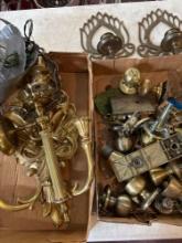 brass items Door knobs
