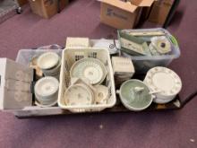 Collection of Pfaltzgraff naturewood dishes