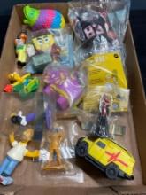 McDonald?s toy lot including The Simpsons