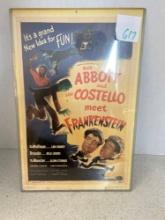 Abbott and Costello meet Frankenstein movie soon repro