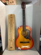epinette and acoustic guitar