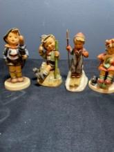 8 beautiful Hummel Goebel figures