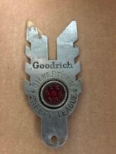BFGoodrich, silvertown safety league bicycle plate